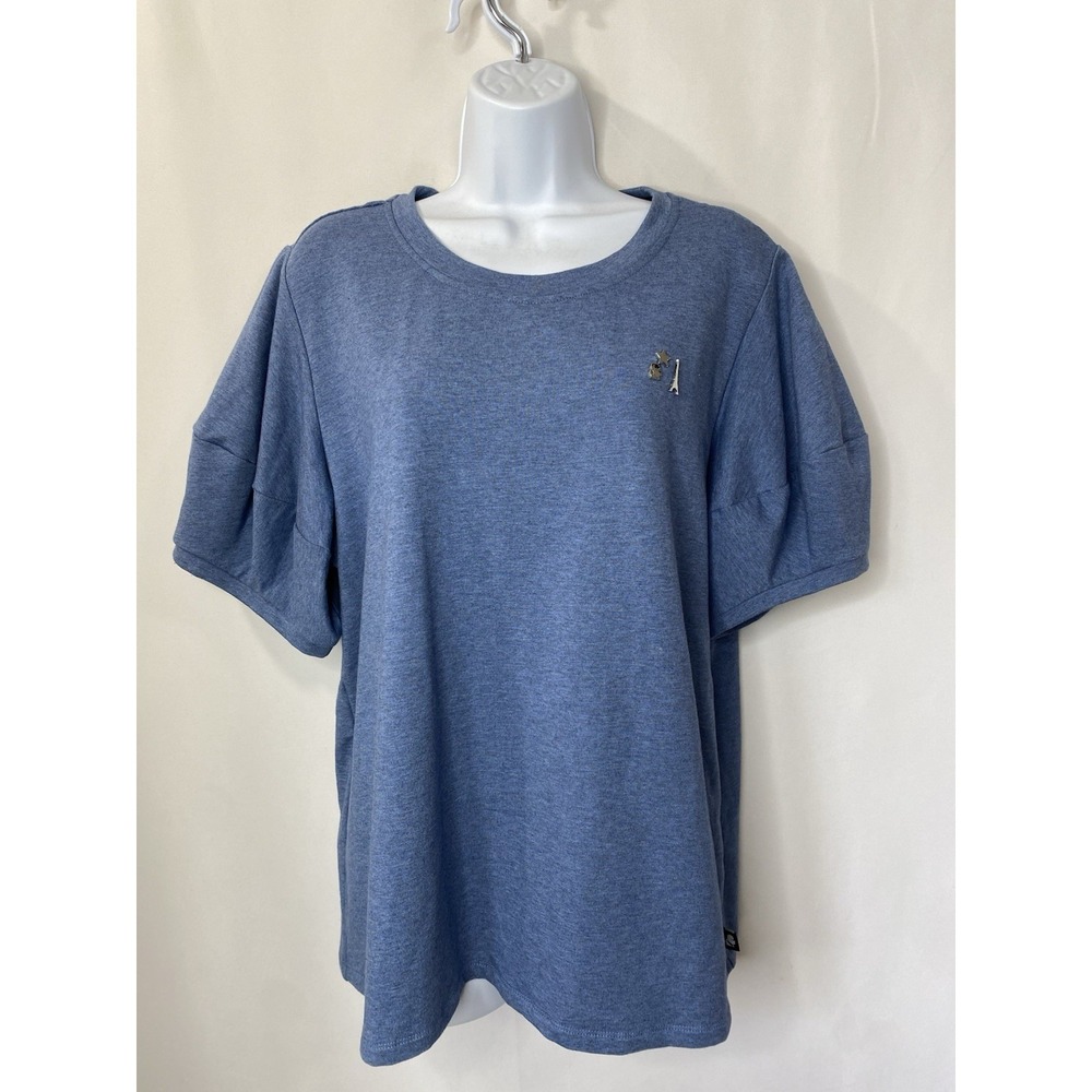 Karl Lagerfeld Paris  Eiffel Tower Logo Shirt Size XL Blue Designer Super Soft